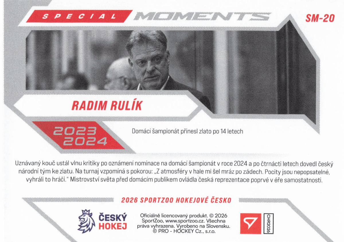 Special Moment Limit /25 Rulík