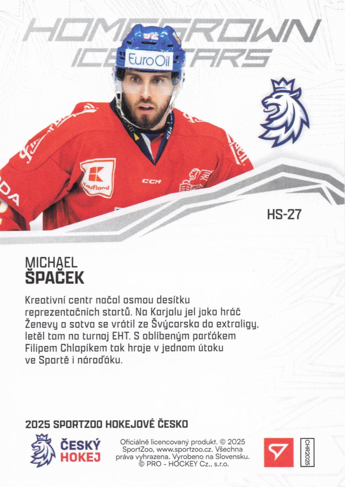 Homegrown Ice Stars Limit /99 M. Špaček