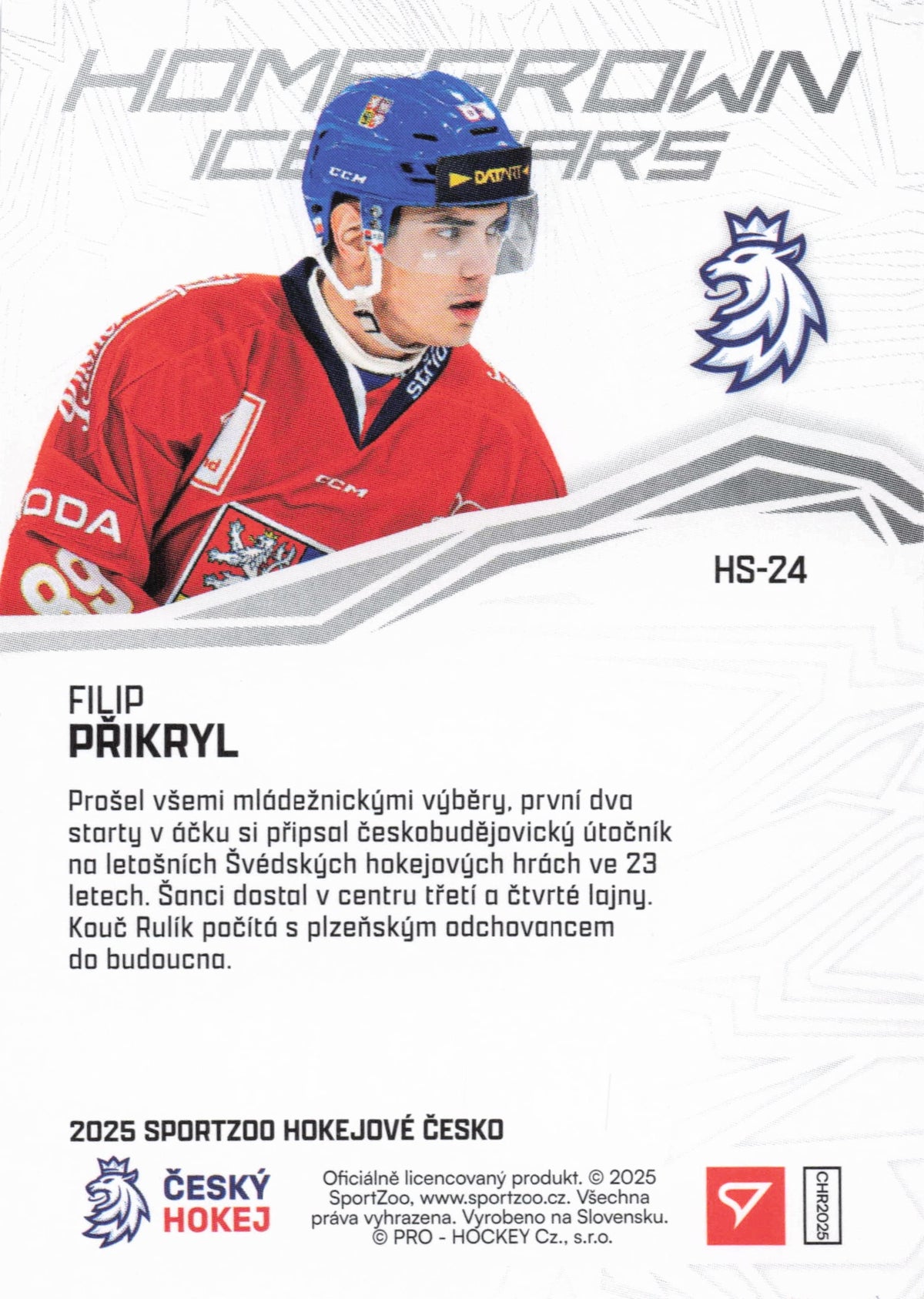 Homegrown Ice Stars Limit /99 Přikryl