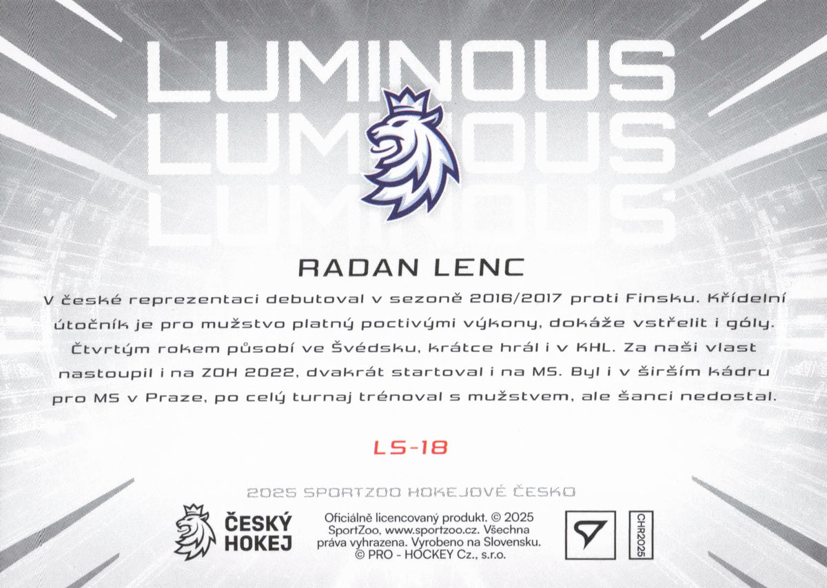 Red Lumious Limit /49 - Lenc