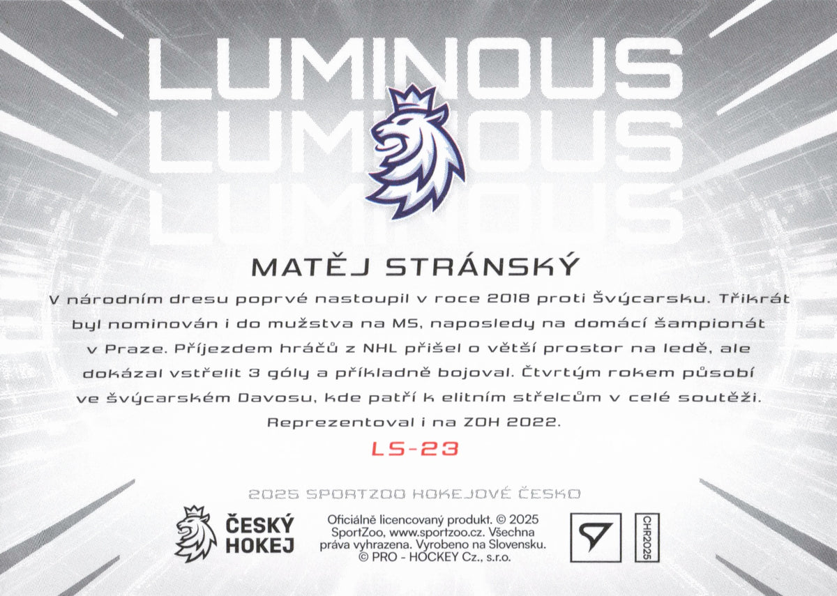 Red Lumious Limit /49 - Stránský