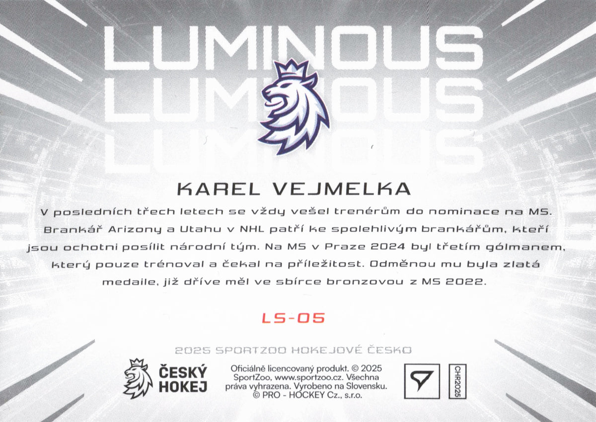 Red Lumious Limit /49 - Vejmelka
