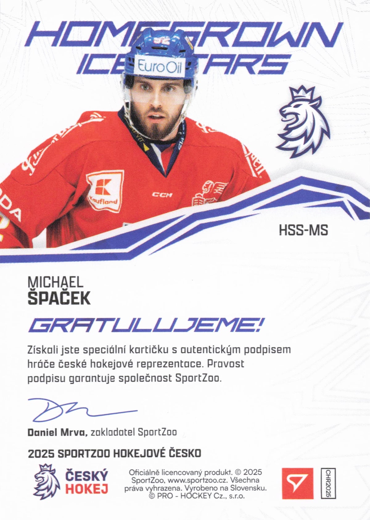 Homegrown Ice Stars /30 - M. Špaček