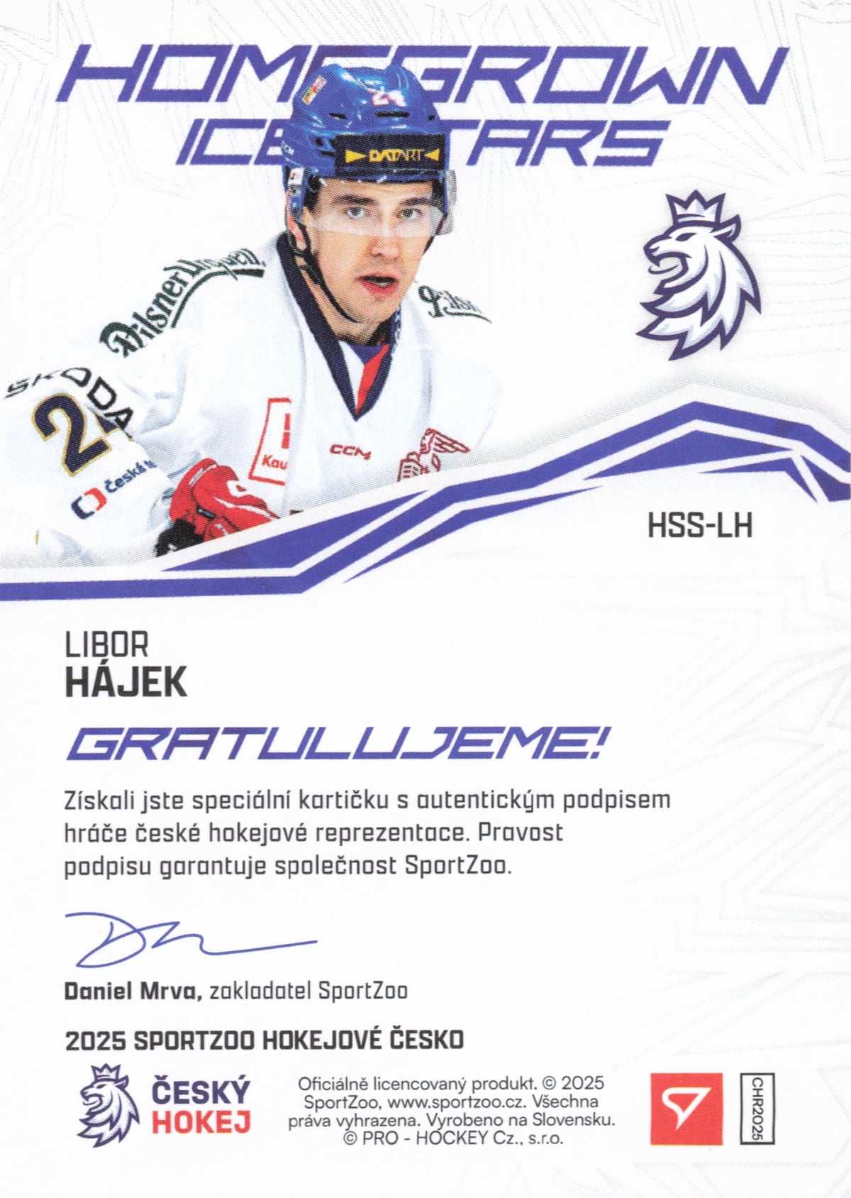 Homegrown Ice Stars /30 - Hájek