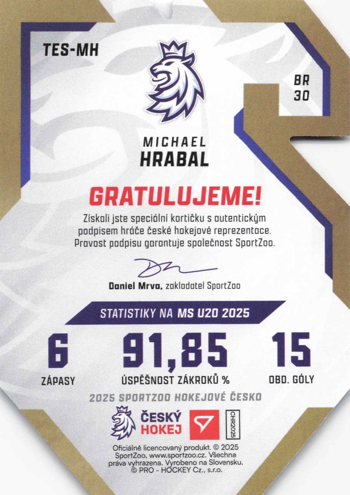 U20 Limit /30 - Hrabal