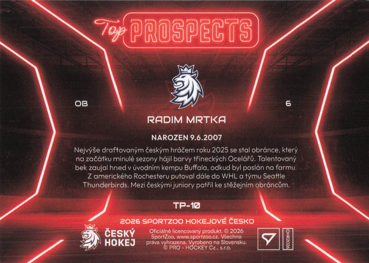 Top Prospects - 10 - Mrtka