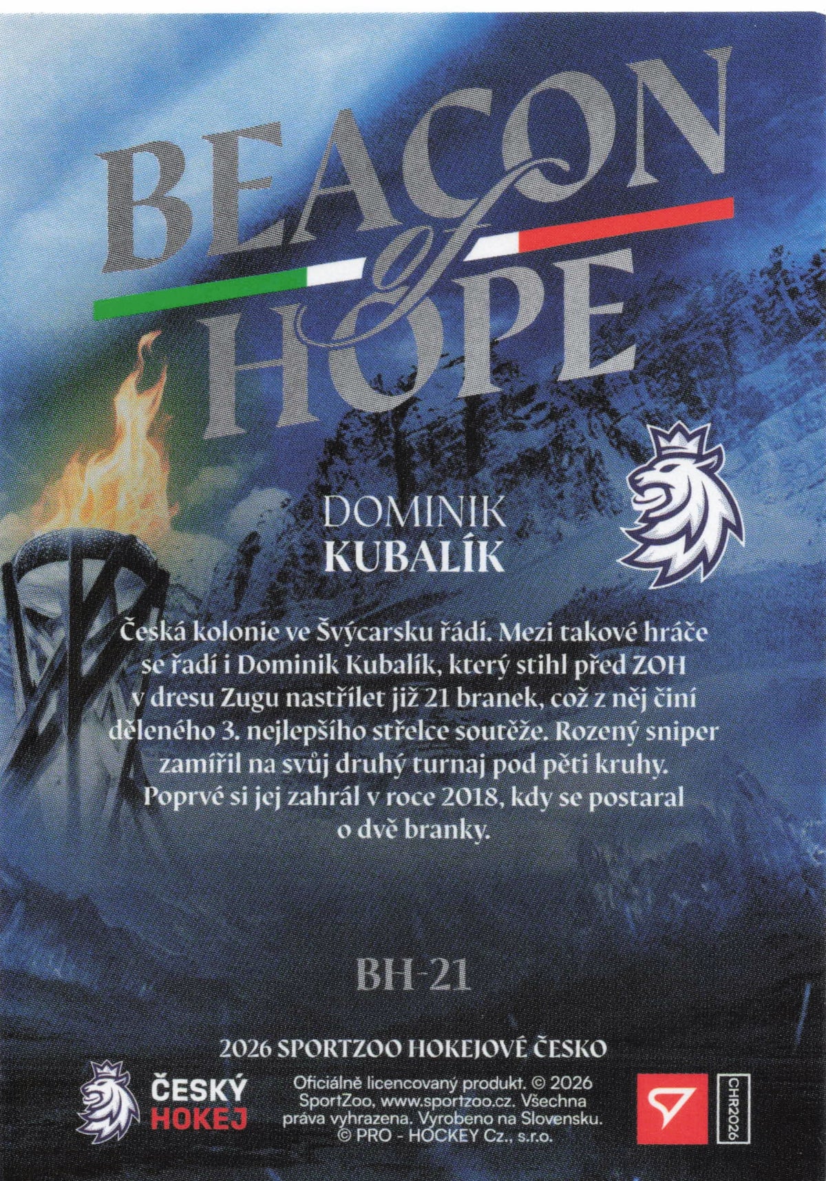Beacon of Hope - 21 - Kubalík