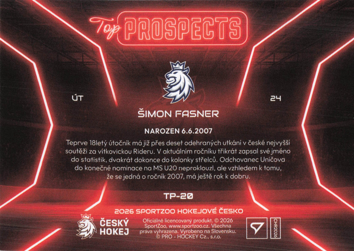 Top Prospects - 20 - Fasner
