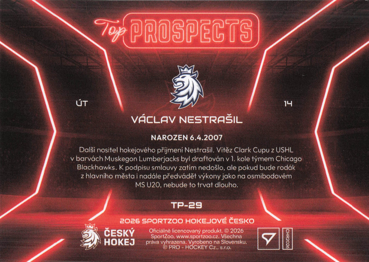 Top Prospects - 29 - Nestrašíl