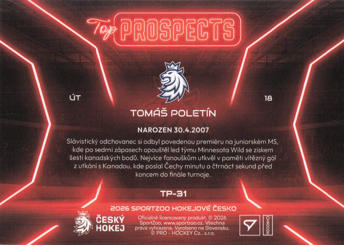 Top Prospects - 31 - Poletín