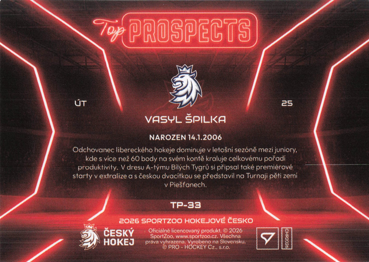 Top Prospects - 33 - Špilka
