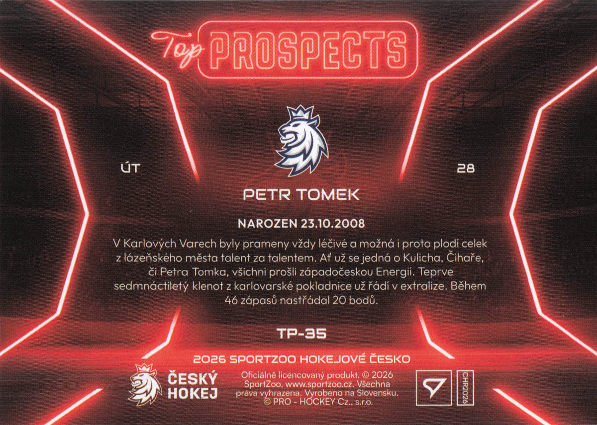 Top Prospects - 35 - Tomek