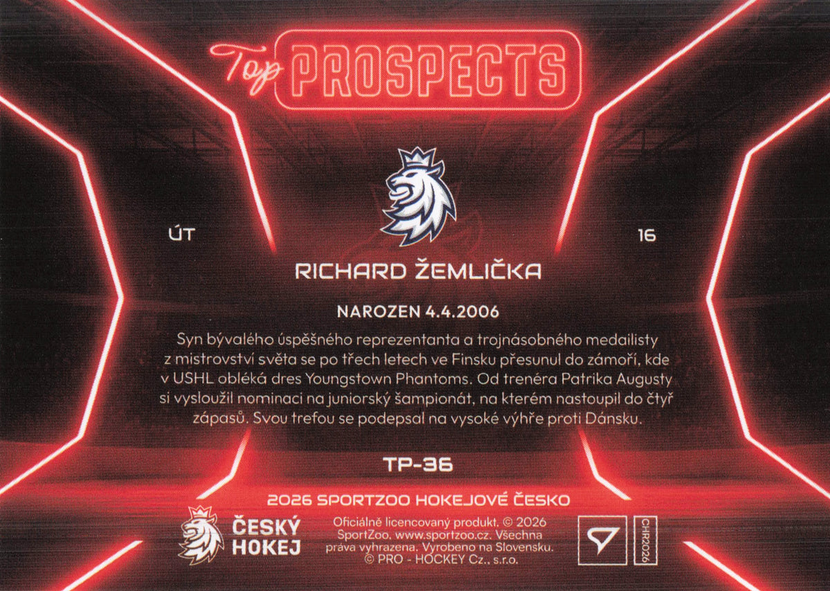 Top Prospects - 36 - Žemlička
