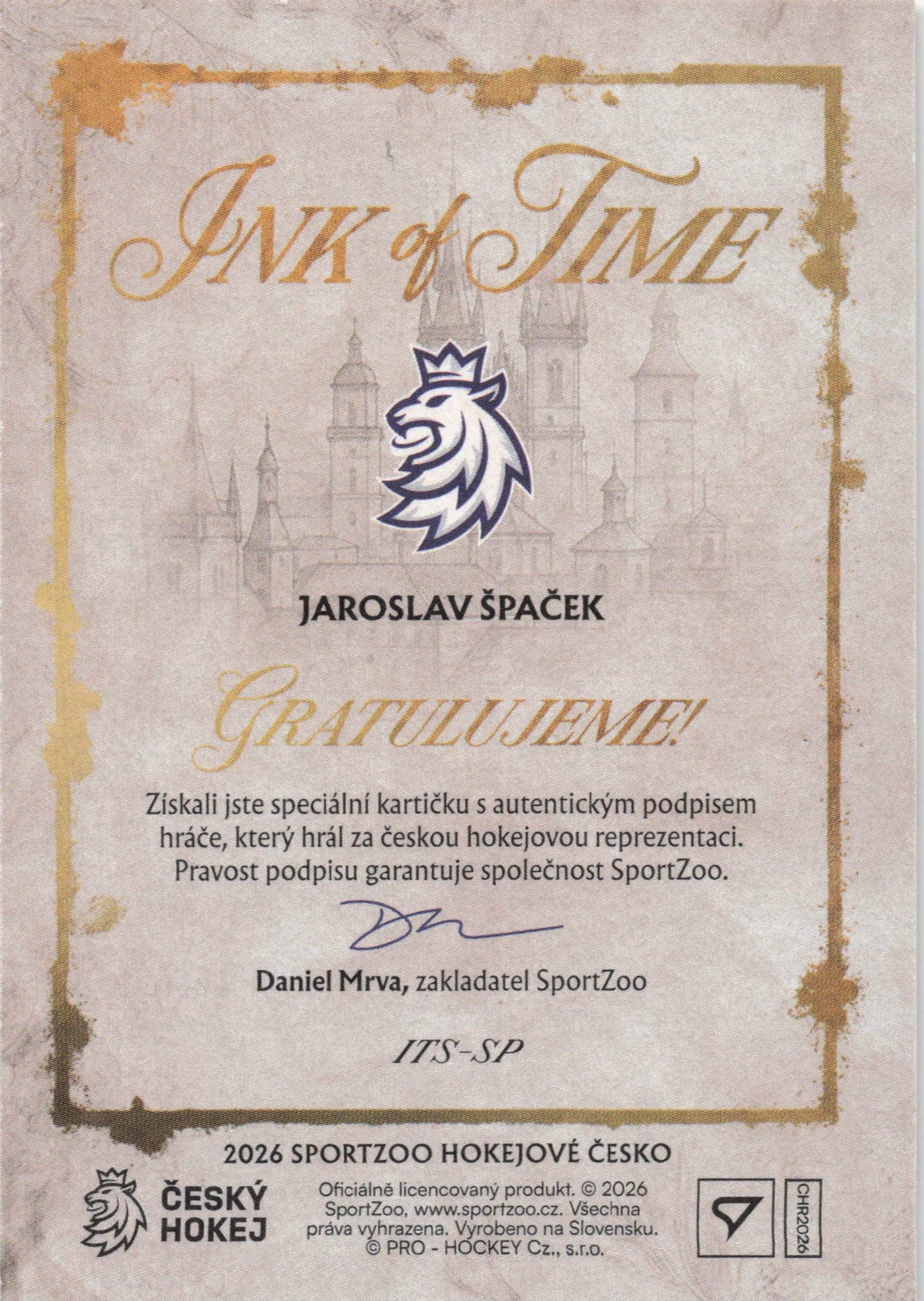 Ink of Time Limit /20 - Špaček