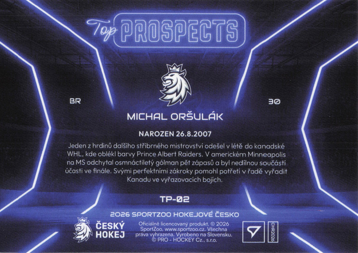 Top Prospect Limit /99 - 02 - Oršulák