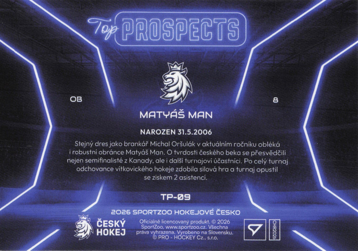 Top Prospect Limit /99 - 09 - Man