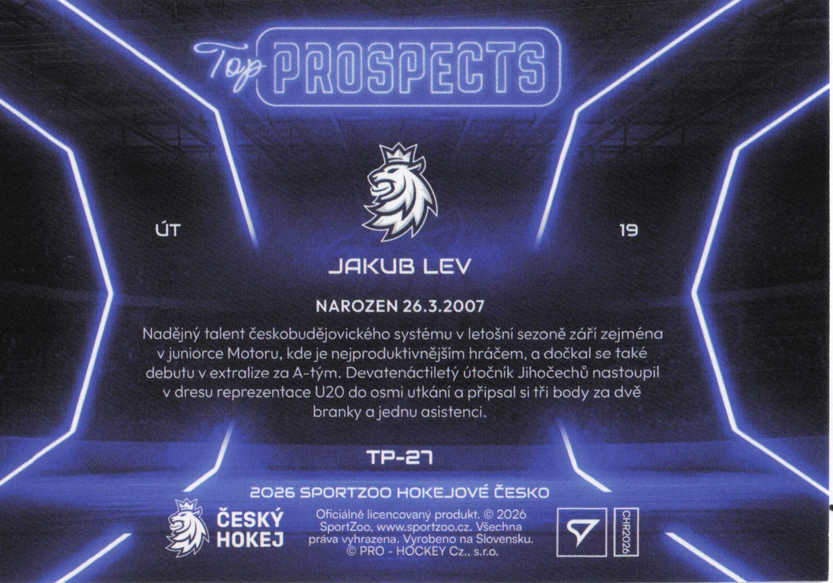 Top Prospect Limit /99 - 27 - Lev