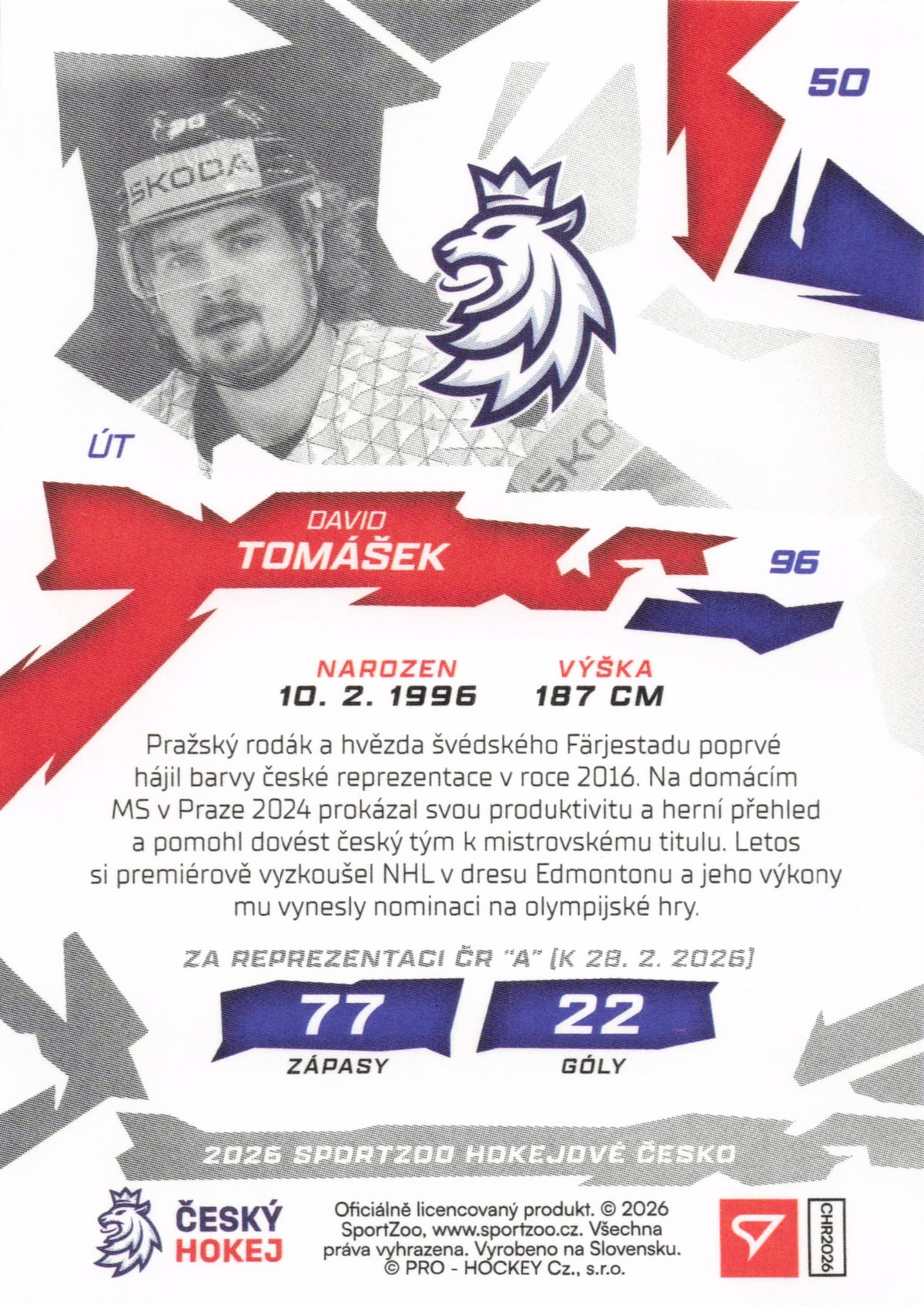 Base Blue Limit /50 - Tomášek