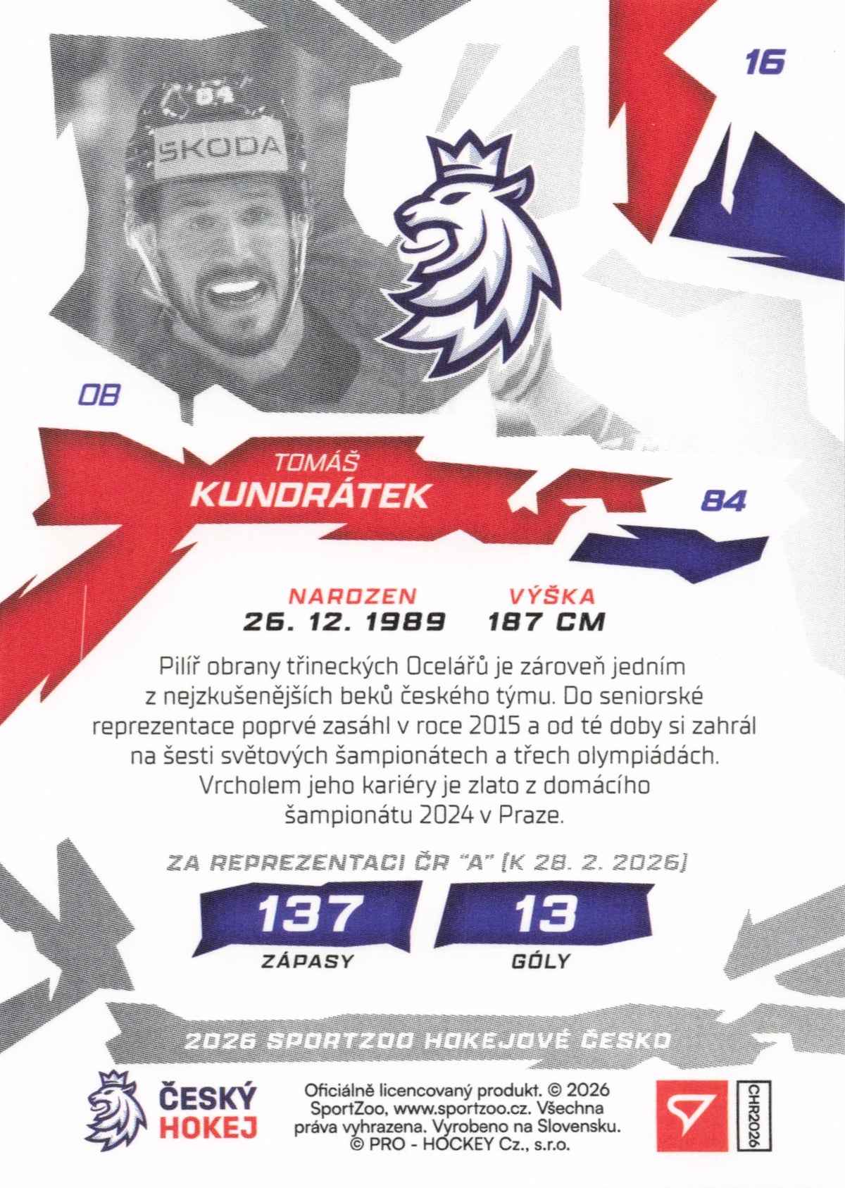 Base Blue Limit /50 - Kundrátek
