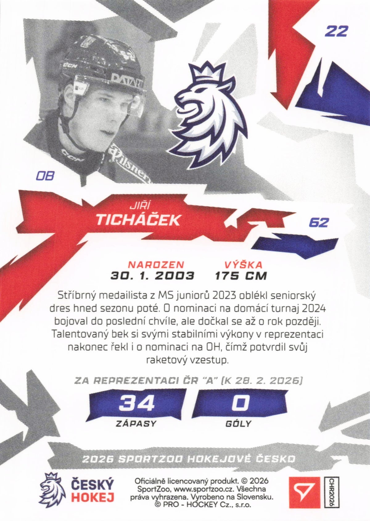 Base Blue Limit /50 - Ticháček