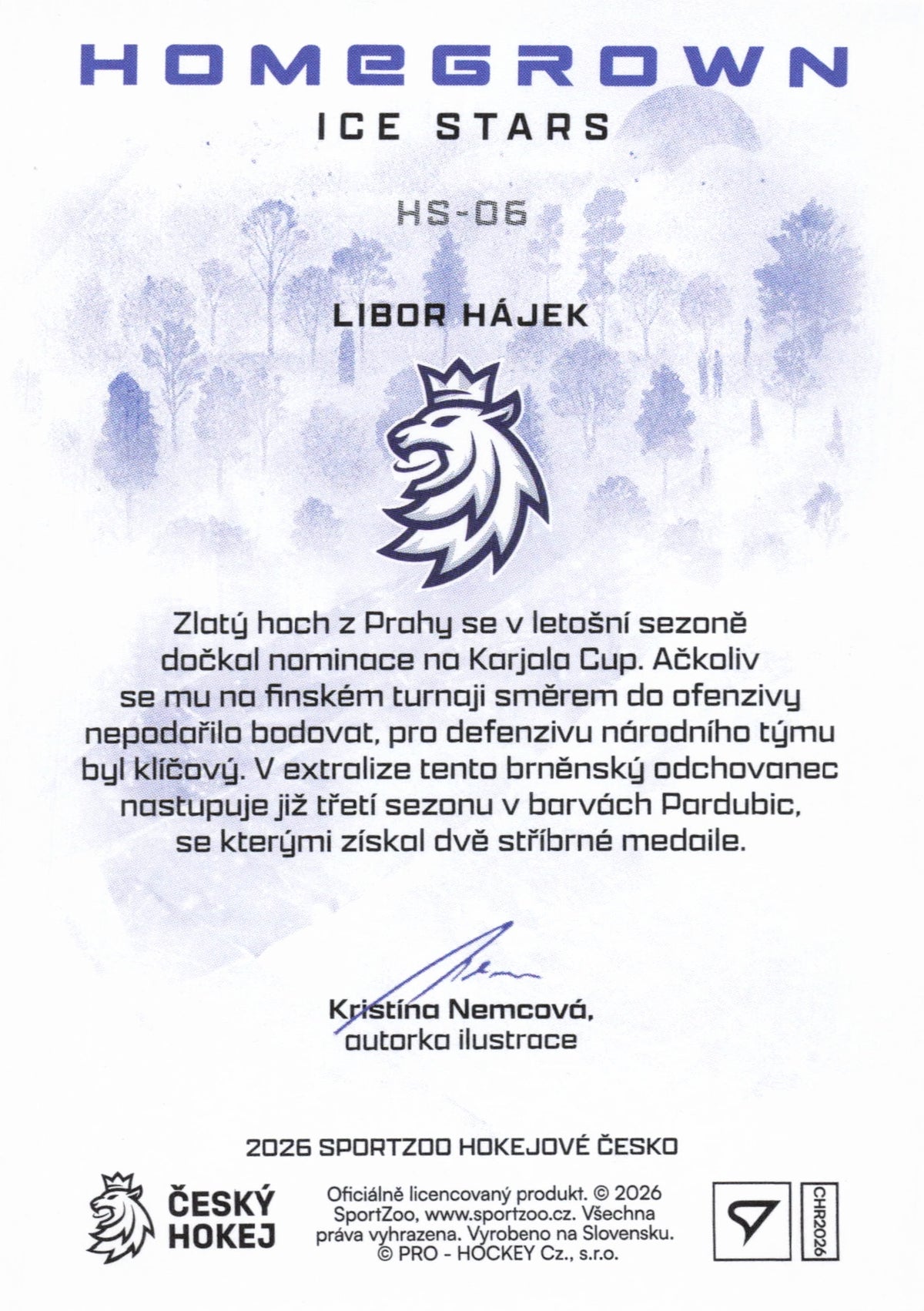 Homegrown Ice Stars Limit /50 - Hájek