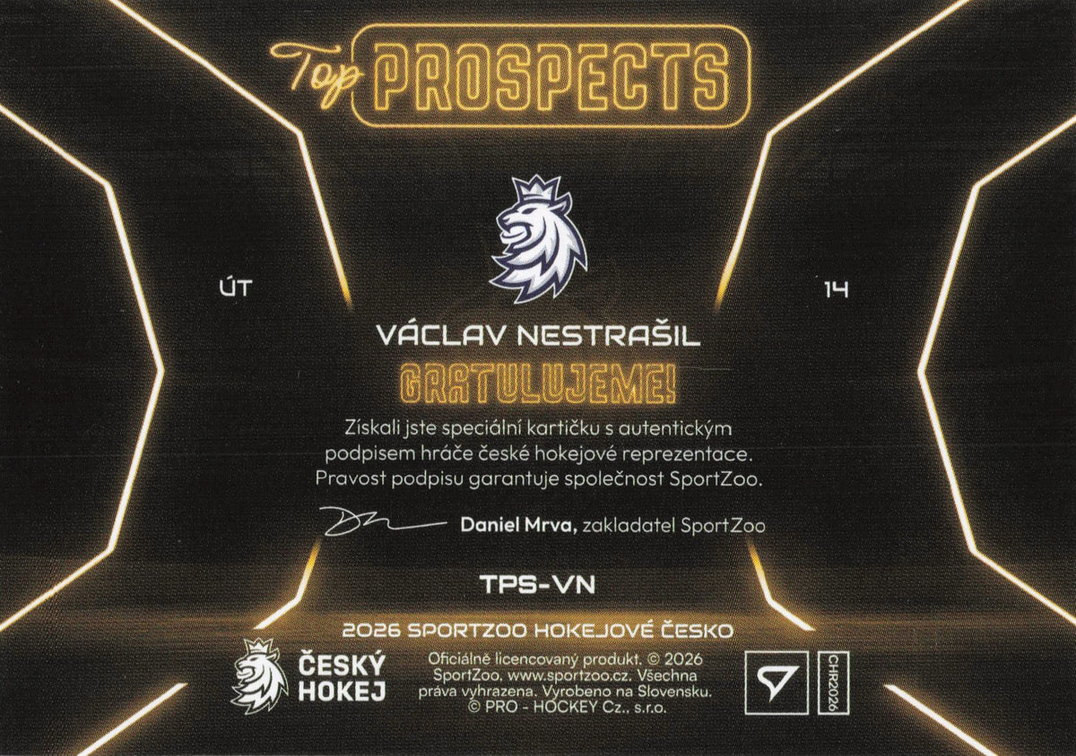 Top Prospects Limit /39 - Nestrašil