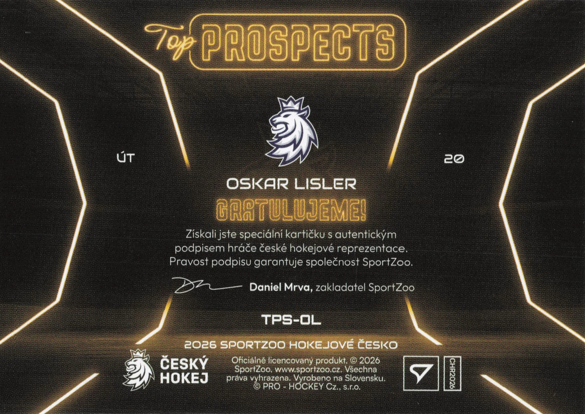 Top Prospects Limit /39 - Lisler