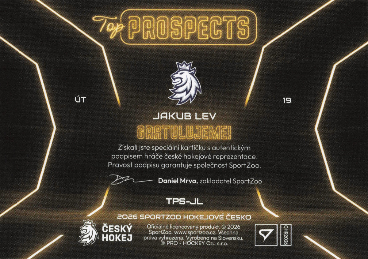 Top Prospects Limit /39 - Lev