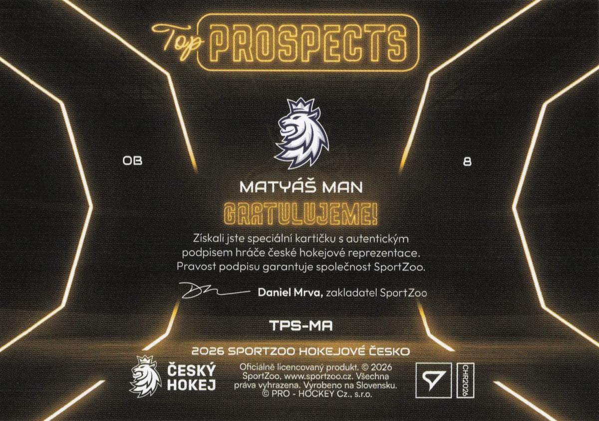 Top Prospects Limit /39 - Man