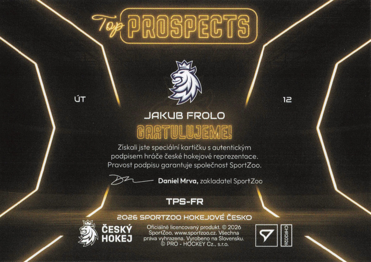 Top Prospects Limit /39 - Frolo