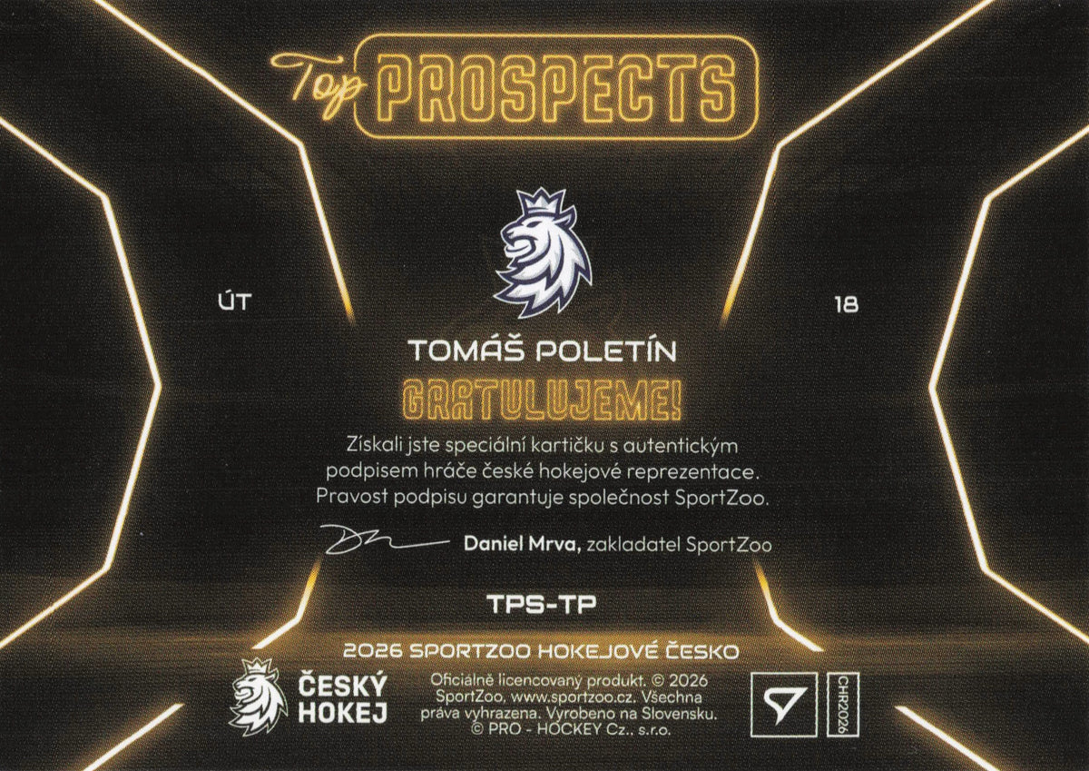Top Prospects Limit /39 - Poletín
