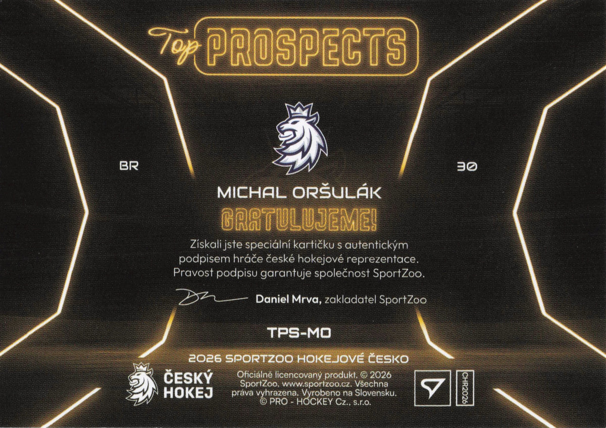 Top Prospects Limit /39 - Oršulák
