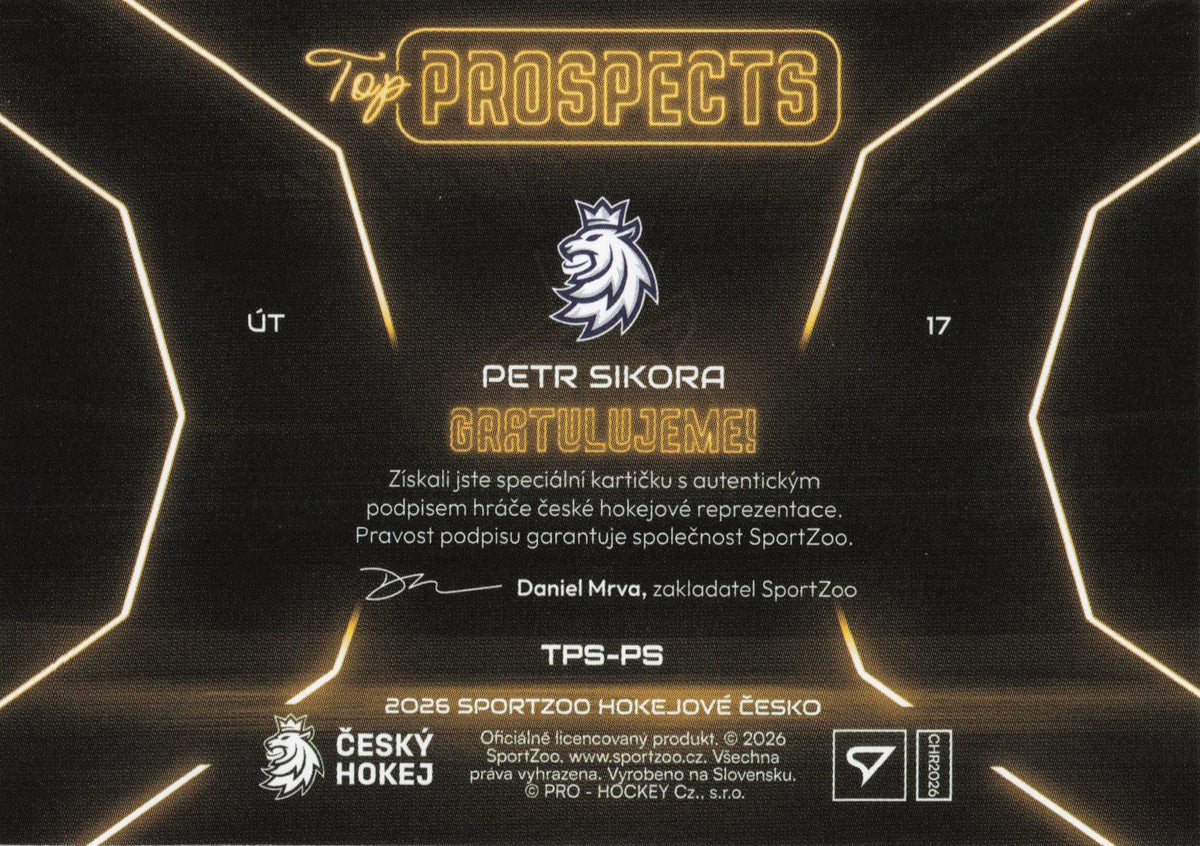 Top Prospects Limit /39 - Sikora