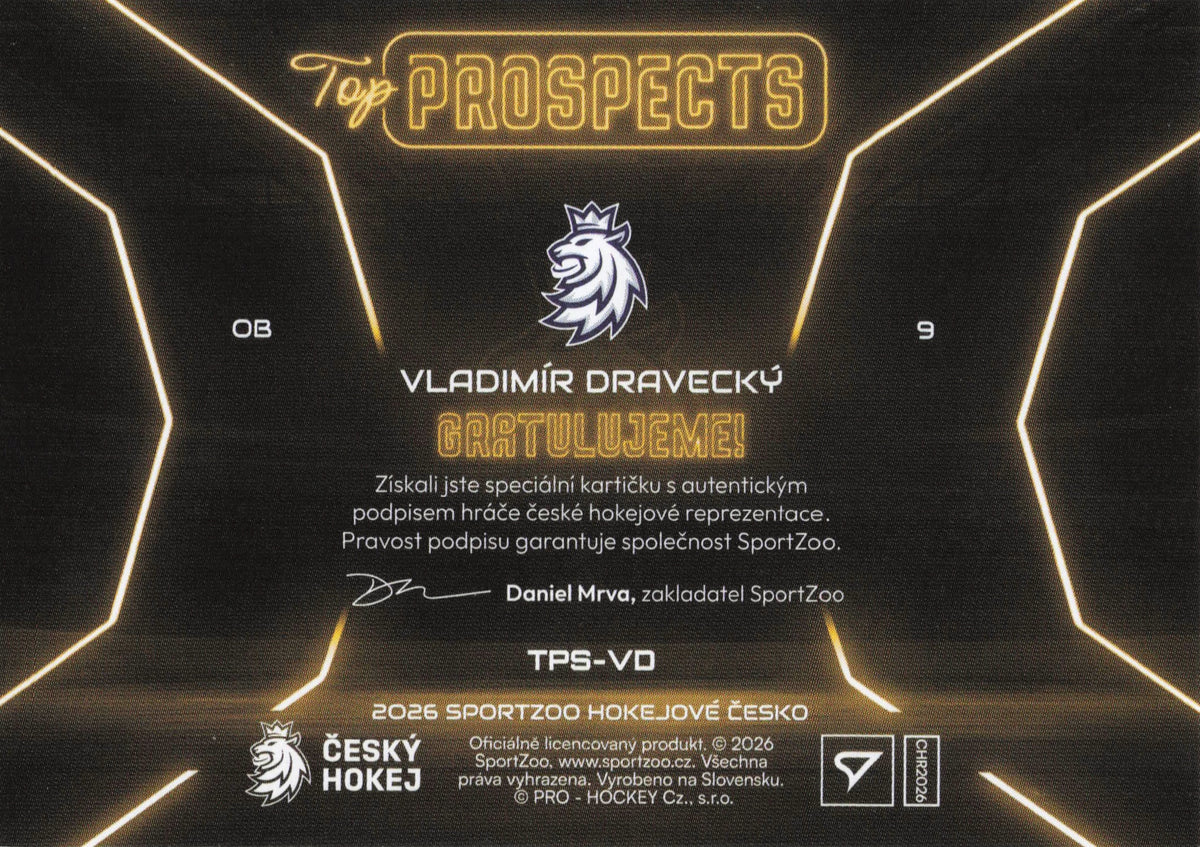 Top Prospects Limit /39 - Dravecký