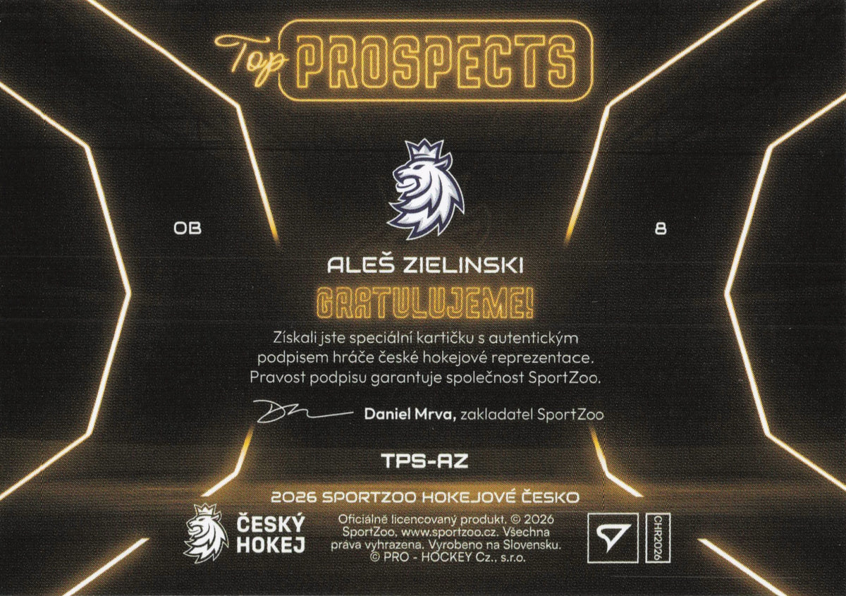 Top Prospects Limit /39 - Zielinski