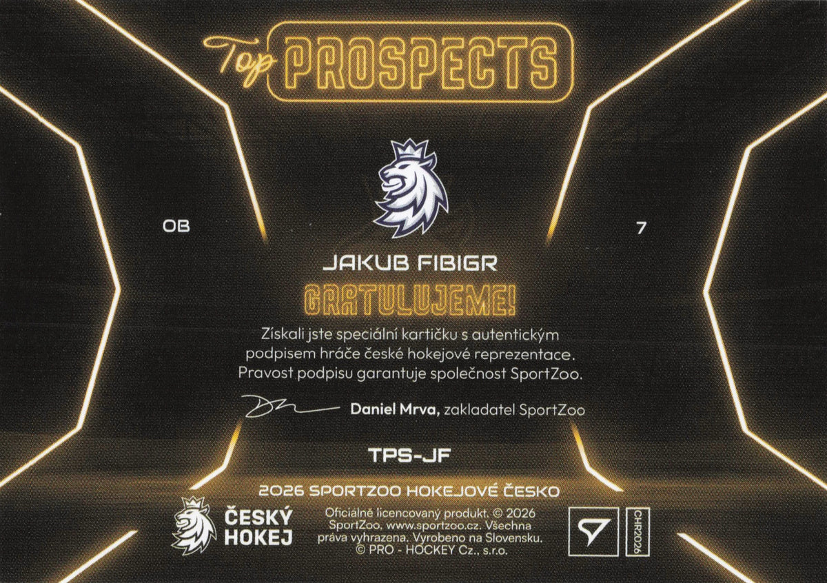 Top Prospects Limit /39 - Fibigr