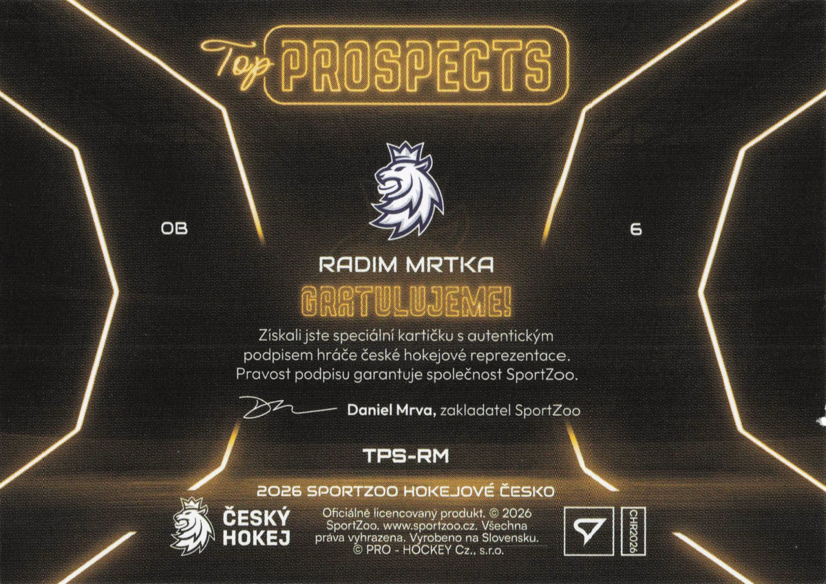 Top Prospects Limit /39 - Mrtka