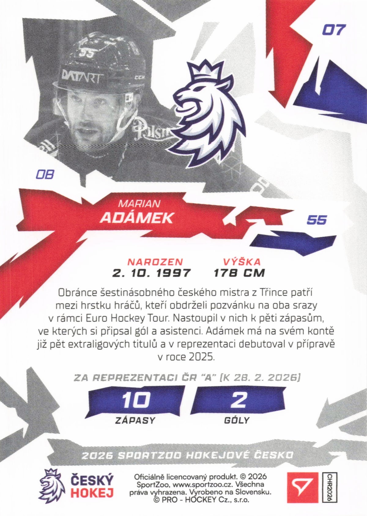 Gold Base Limit /10 - Adámek