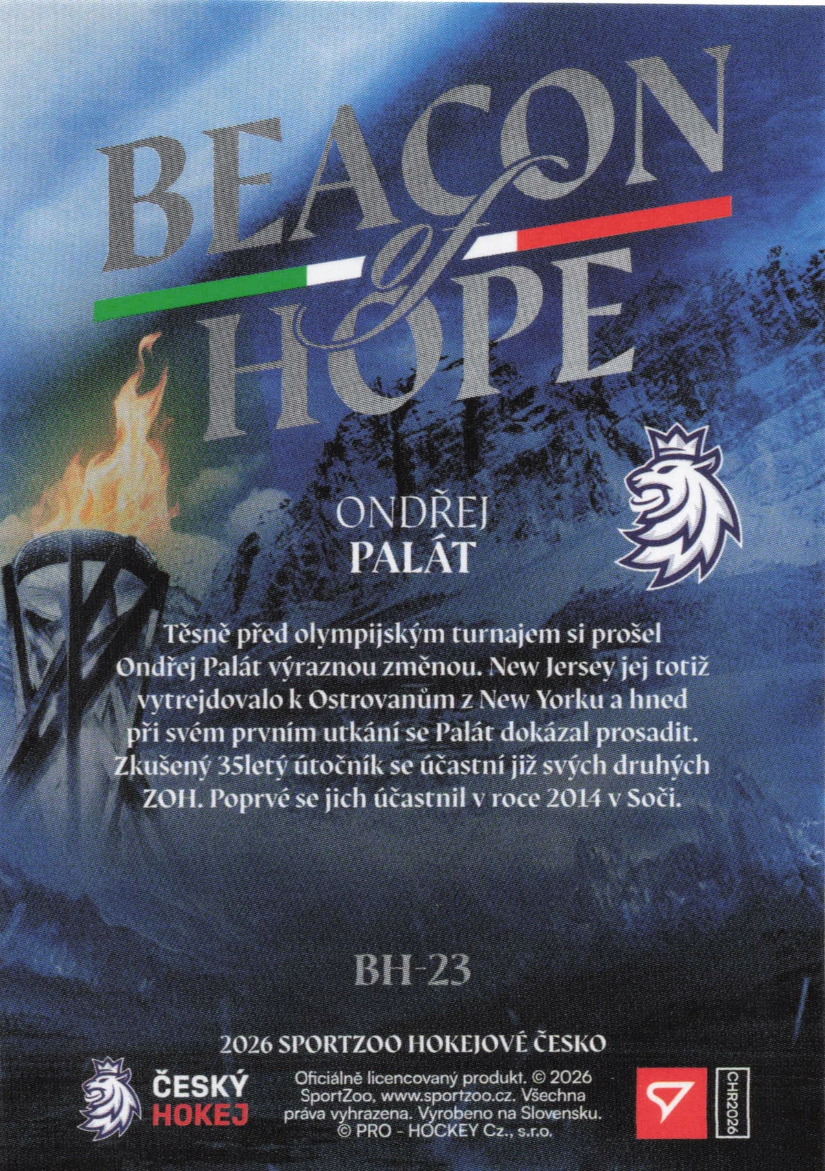 Beacon of Hope Limit /10 - Palát