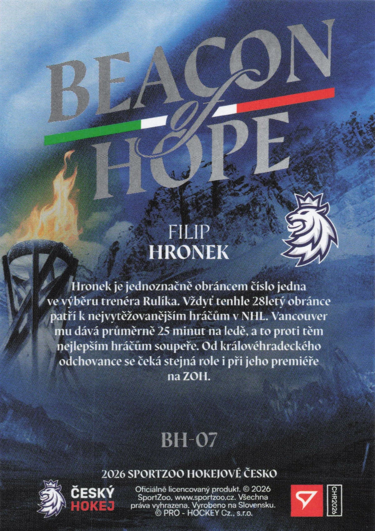 Beacon of Hope Limit /10 - Hronek