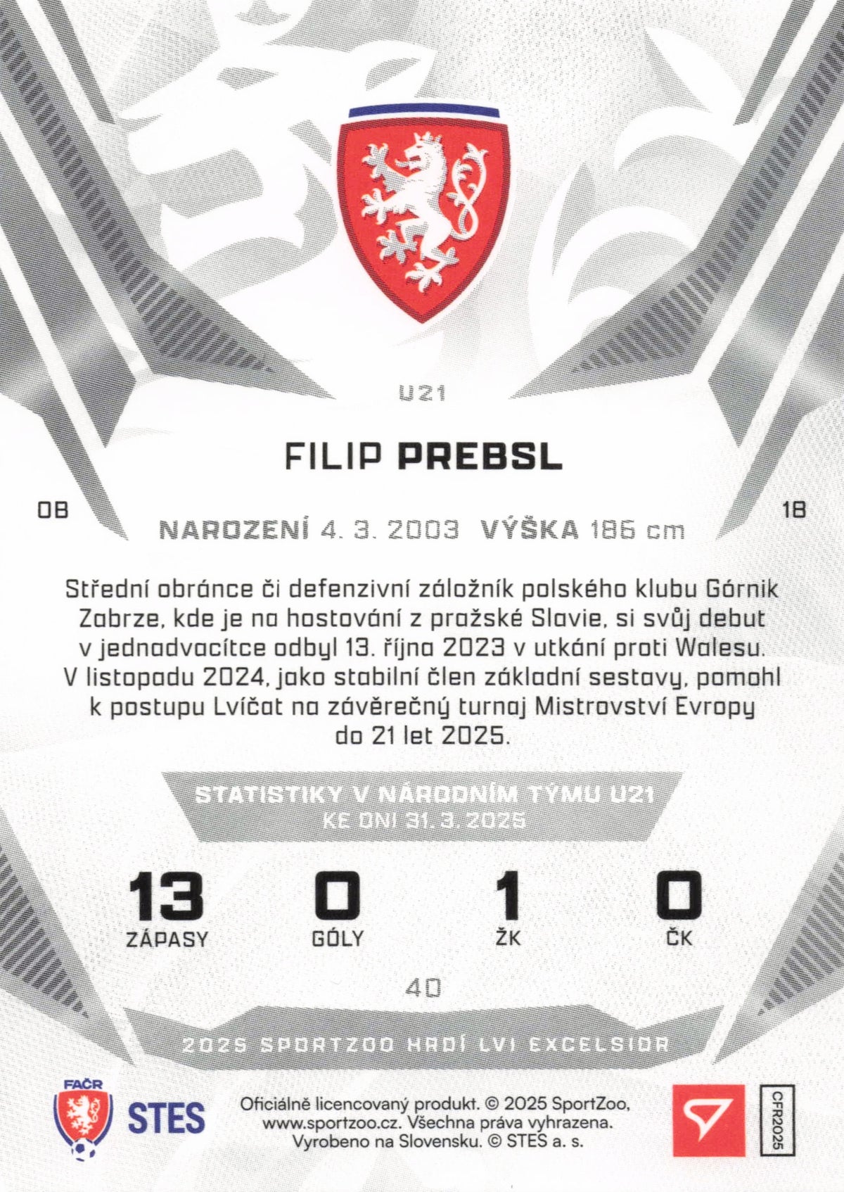 Filip Prebsl Limit /10