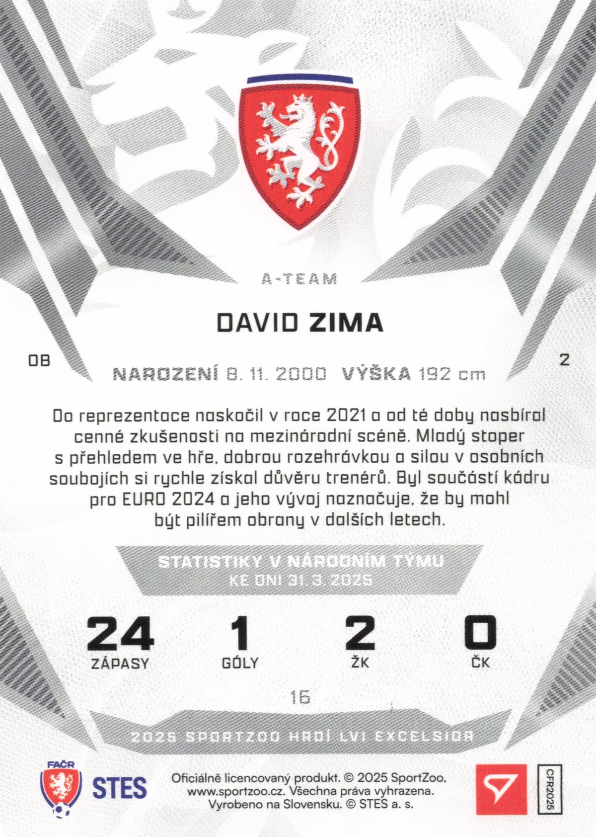 David Zima Limit /10