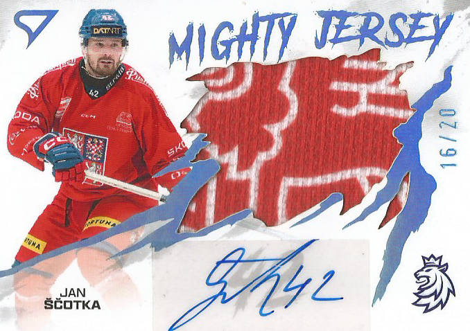 Mighty Jersey Limit /20 Auto - Ščotka