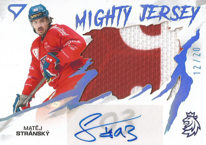 Mighty Jersey Limit /20 Auto - Stránský