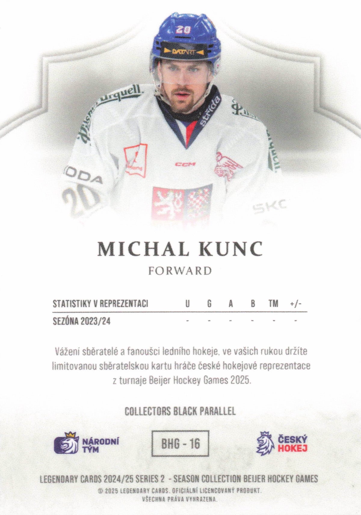 CardShow LC Limit /2 - Kunc