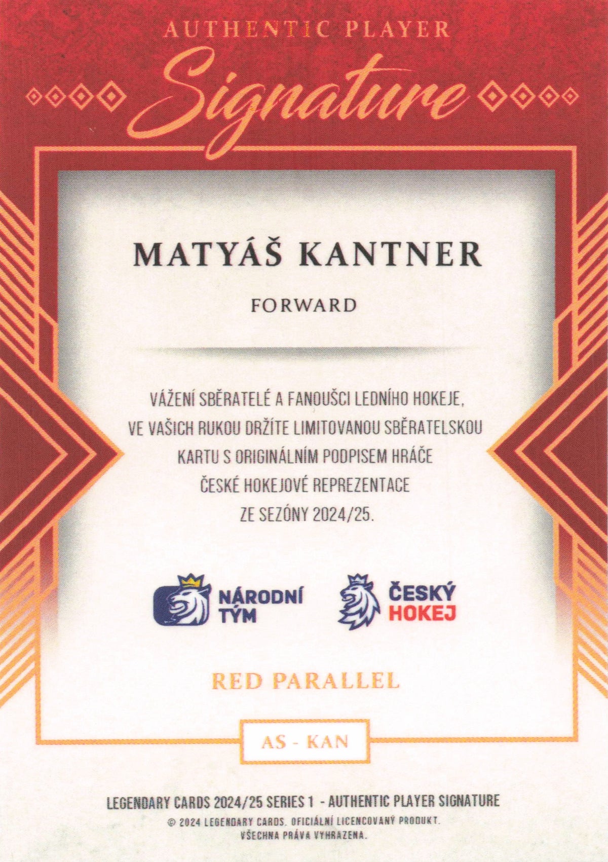 CardShow LC Limit /4 Auto - Kantner