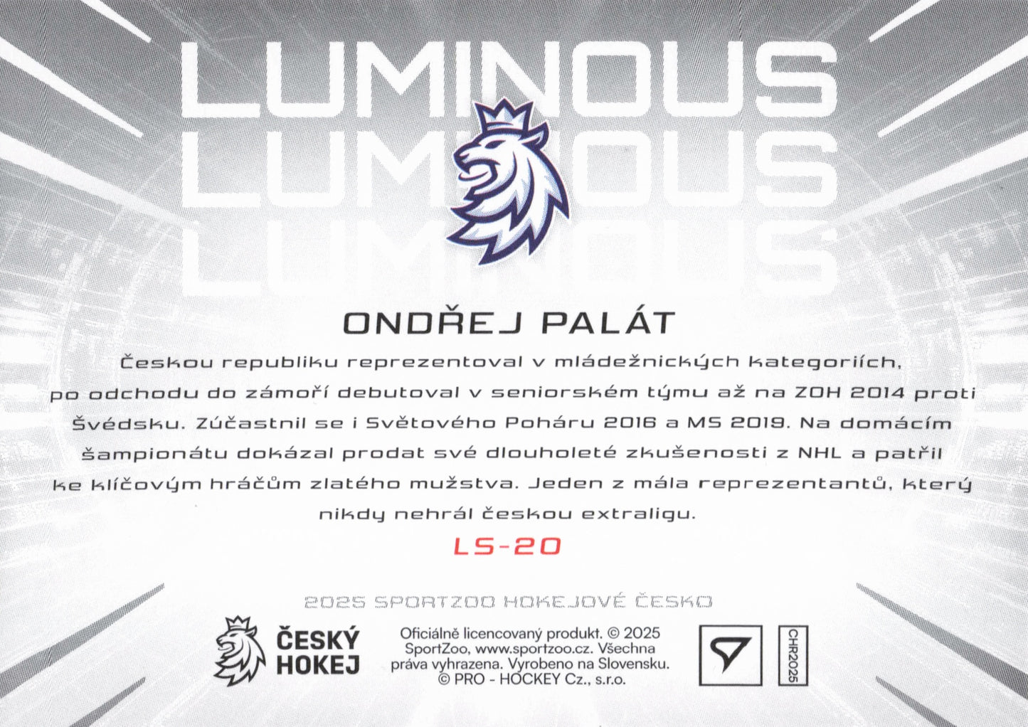 Red Lumious Limit /49 - Palát
