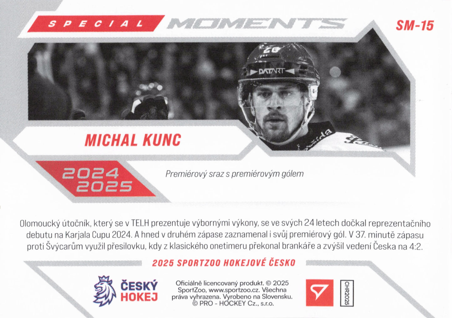 Special Moment Limit /25 - Kunc