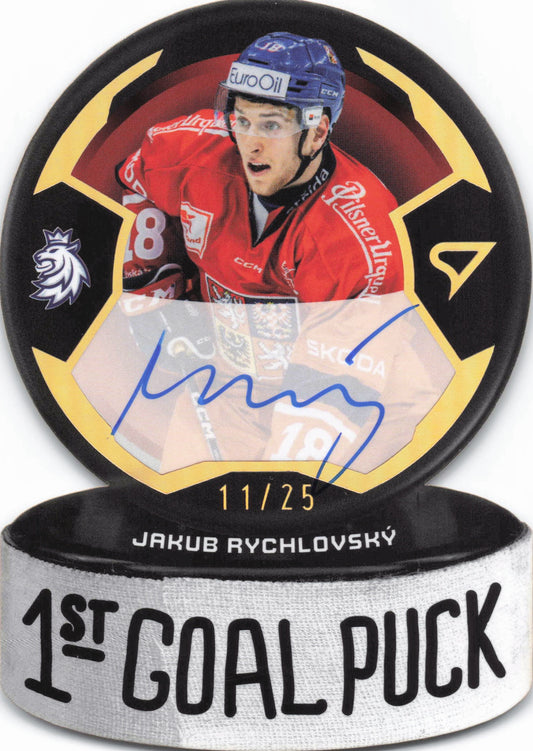 1st Goal Puck Limit /25 - Rychlovský
