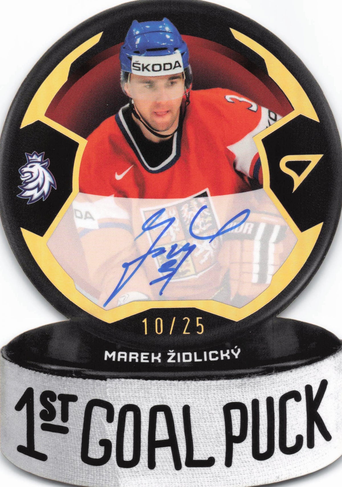 1st Goal Puck Limit /35 - Židlický